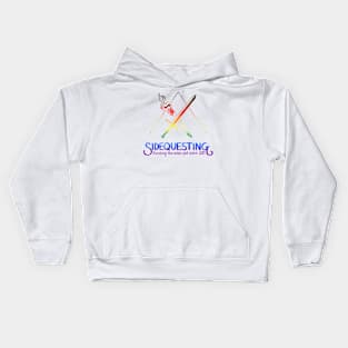 Pride Sidequesting Logo Kids Hoodie